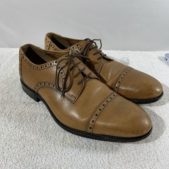 Moral Code Newton Cap Toe Oak Derby Dress Shoe Men’s 11 Oxfords - Picture 1 of 9